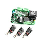 Ouvre-porte automatique Large utilisation ouvre-porte coulissante unité de commande de moteur contrôleur de carte PCB plaque de carte électronique(3 remote control kit)