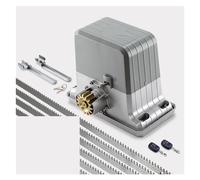 Ouvre-porte automatique, Ouvre-porte coulissante roulante, Kit complet de 1800KG, ferme-porte flottante avec supports de 7/8m, photocellules lumineuses, contrôleur de porte Wi-Fi en option(8M kit 5)
