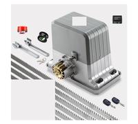 Ouvre-porte automatique, Ouvre-porte coulissante roulante, Kit complet de 1800KG, ferme-porte flottante avec supports de 7/8m, photocellules lumineuses, contrôleur de porte Wi-Fi en option(8M kit 1)