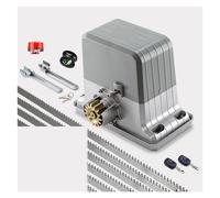Ouvre-porte automatique, Ouvre-porte coulissante roulante, Kit complet de 1800KG, ferme-porte flottante avec supports de 7/8m, photocellules lumineuses, contrôleur de porte Wi-Fi en option(8M kit 2)