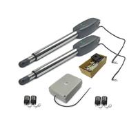 Ouvre-porte battant électrique automatique for porte à charnière for en acier et bois(2 remote control)