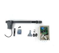 Ouvre-porte battante automatique, actionneur à Piston AC, Kit de moteur de porte battante, Kit de moteur de porte de ferme domestique,Durabilité par tous les temps(Thrust 400mm kit)