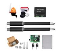 Ouvre-porte battante électrique automatique à double bras 200 kg, opérateur de moteur, actionneur de fermeture, ouvre-porte battant for contrôle d'accès for allée(KIT E)