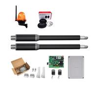 Ouvre-porte battante électrique automatique à double bras 200 kg, opérateur de moteur, actionneur de fermeture, ouvre-porte battant for contrôle d'accès for allée(KIT B)