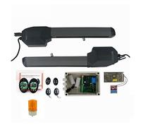 Ouvre-porte commercial automatique Actionneur linéaire électrique 500kgs système de moteur de moteur ouvre-porte pivotant automatique for la sécurité à la maison/ferme/Garage/entreprise(Kit 6)
