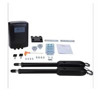 Ouvre-porte coulissant automatique, Ouvre-porte à double battant, opérateur de moteur de porte 24v dc, ouvre-porte DC SW400DC for 400KG par porte à battant Kit système de sécurité pour portail couliss
