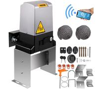 Ouvre-Porte Coulissant - VEVOR - Automatique 1497 kg 4 télécommande et contrôle APP,distance de la télécommande 70 m