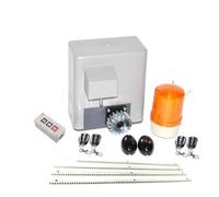 Ouvre-porte coulissante automatique, opérateur électrique, Kit de sécurité for porte de Machine à roues avec cadre en acier de 4m, 600kg(Kit8)