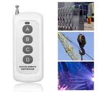 Ouvre porte de Garage à 4 canaux, télécommande sans fil, contrôleur de démonstration sans fil, Code du Module RF, clé de voiture, 433MHZ