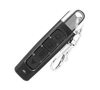 Ouvre Porte De Garage À Distance - Télécommande De Copie MHz avec Porte-clés | Remplacement sans Fil pour Ouvre-Garage Automatique, Télécommande Multifonction À 4 Boutons Programmation Signal Sécu