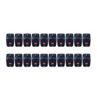 Ouvre-porte De Garage BFT RCB02, RCB04, MITTO 2 4 433MHz, Code Roulant, Télécommande MITTO2 MITTO4, 20 Pièces(20-PCS-2Buttons)