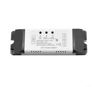 Ouvre-porte de garage intelligent - Interrupteur WiFi pour écosystème Tuya - Surveillance en temps réel - Multi-utilisateur pour accès AC/DC 7-32 V - Boîtier en plastique