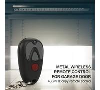 Ouvre porte de Garage universel, télécommande 433MHZ, Code d'apprentissage fixe Clone pour Gadgets porte de voiture