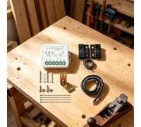 Ouvre-porte de garage WiFi sans hub Installation facile WiFi Ouvre-porte de | Pour l'application Tuya Smart, statut en temps réel, accès à distance, compatible iOS pour Android, pas de frais mensuels