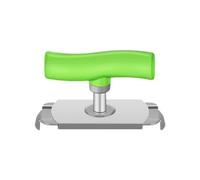 Ouvre-pot avec poignée réglable | Ouvre-boîte polyvalent de 2,5 à 9,5 cm pour les mains faibles, ouvre-boîte avec couvercle étroit avec pince pour pots, ouvre-boîte multifonction pour mains faibles