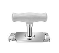 Ouvre-Pot en Acier Inoxydable - Décapsuleur Lourd, Outil de Cuisine Antidérapant, Gadget avec Poignée Réglable | Outil de Retrait Manuel du Couvercle pour Seniors, Hommes, Femmes, , BBQ Party