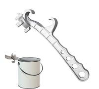 Ouvre-seau - 15 cm en d'aluminium | Clé multifonction - Ouvre-boîte et bocal durable 2025 pour levier lisse, parfait pour le retrait du couvercle de seau en métal et une utilisation domestique