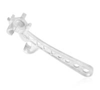 Ouvre Seau 3 en 1, Outil d'Ouverture Seau 5 Gallons Multifonction Clé à Baril Aluminium Outil Retrait Couvercle Seau pour Fût de 10 à 55 Gallons Usage Domestique Industriel et Commercial