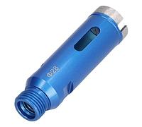 Ouvre-trou 1/2BSP, outil de coupe de foret de 28 mm pour granit, céramique, marbre, kit de scie cloche professionnelle avec grand port de décharge de copeaux, matériau Adamas de