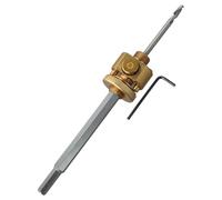 Ouvre-trou à tige hexagonale de 8 mm à dégagement rapide, 1 pièce en métal hexagonal de 8 mm, retrait rapide avec bouton de libération rapide, enlever la goupille de limitation 3