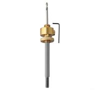 Ouvre-trou à tige hexagonale de 8 mm avec tige de connexion à dégagement rapide avec bouton de retrait rapide et support de couvercle anti-poussière