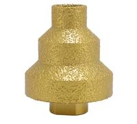 Ouvre-trou conique de particules de diamant M10 tige 20 35 50mm ouvre-trou de foret à cône sec et humide