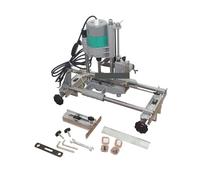 Ouvre-trou de serrure porte en bois Poinçonneuse Machine à rainurer tenonner le Perceuse 50Hz 1100W Pour les débutants