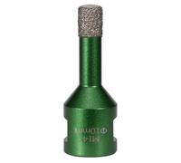 Ouvre-trou en diamantine de service adapté carreaux de verre et de marbre, doté d ' un corps en acier 45# et d ' une capacité de coupe de 6 à 50 mm, foret à noyau brasé pour carrelage et marbre