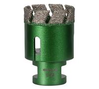 Ouvre-trou en diamantine de service adapté carreaux de verre et de marbre, doté d ' un corps en acier 45# et d ' une capacité de coupe de 6 à 50 mm, foret à noyau brasé pour carrelage et marbre