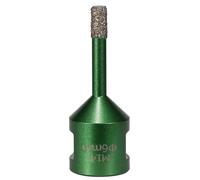 Ouvre-trou en diamantine de service adapté carreaux de verre et de marbre, doté d ' un corps en acier 45# et d ' une capacité de coupe de 6 à 50 mm, foret à noyau brasé pour carrelage et marbre