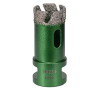 Ouvre-trou en diamantine de service adapté carreaux de verre et de marbre, doté d ' un corps en acier 45# et d ' une capacité de coupe de 6 à 50 mm, foret à noyau brasé pour carrelage et marbre