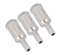 Ouvre-trou Ensemble de scies-cloches Forets à trous 18mm Outil de perforation durable en acier allié allongé fin pour carrelage Verre Bois Mur 3 pièces