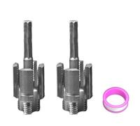 Ouvre-trou intérieur pour tuyau d'eau générale Tuyaux d'eau Tappings Outil de forage électrique hexagonal 1/2 3/4 Outil de filetage de tuyau pour PVC