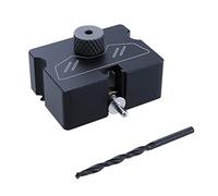 Ouvre-trou invisible avec foret de 4 mm | Outil de menuiserie pratique pour le travail du bois avec guide de positionnement réglable