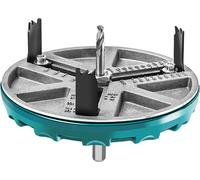 Ouvre-trou universel multifonctionnel pour le travail du bois, outil de perforation réglable, scie à trou réglable, diamètre de scie à poinçonner réglable 45-130MM Outils de coupe pour le travail du b
