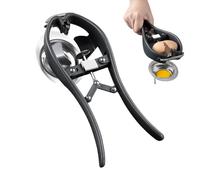 Ouvre-œuf à la coque - Coupe-œuf à la coque - Découpe rapide - Séparateur d'oeuf cru - Design triangulaire, gadgets de cuisine, outil de séparation