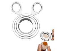 Ouvre-œuf, perce-œuf, ciseaux à œufs en acier inoxydable, coupe-œufs pour gagner du temps, coupe-œufs gourmet, ouvre-œuf en acier inoxydable coupe-œufs, pour œufs crus et durs, argent