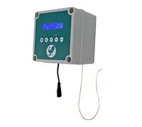 Ouvreur alimenté IP44 Contrôleur de Porte de Poulailler Automatique Minuterie Détection de Lumière Télécommande Actionneur de Porte de Poulailler pour Ferme