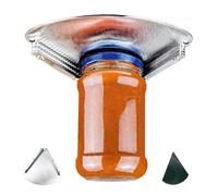 Ouvreur de pot - Ouvreur de couvercle pour bocaux et bouteilles, sous l'armoire Jar Lid & Bottle Opening outil, sous l'ouvreur de pot pour les mains faibles pour les personnes âgées Voyage