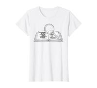 Ouvrez Votre Esprit, Trouvez la vérité penseur Critique T-Shirt Graphique avec Valeur