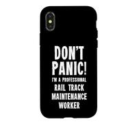 Ouvrier d'entretien de Voie ferrée Coque pour iPhone X/XS