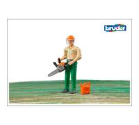Ouvrier Forestier Avec Accessoires Multicolore TU