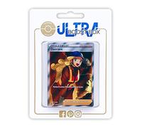 Ouvrière 195/195 Dresseur Full Art - Myboost X Epée et Bouclier 12 Tempête Argentée - Coffret de 10 Cartes Pokémon Françaises