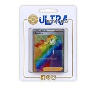 Ouvrière 209/195 Dresseur Arc en Ciel Secrète - Myboost X Epée et Bouclier 12 Tempête Argentée - Coffret de 10 Cartes Pokémon Françaises