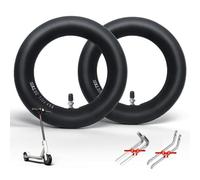 OUXI E-Scooter Pneu 10x2,50 Tuyau de rechange+Pneu 10 pouces E Scooter Tuyau épaissi60/70-6.5 Tuyau de rechange pour Nine-bot MAX G30 G30P G30LP/Kugoo M4 M4Pro/Soflow So4 Pro1 (2 intérieurs)