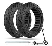 OUXI Pneu Plein 10x2,125 pour Xiaomi M365/Pro/Pro 2 Trottinette Electrique,Anti Dérapant Anti Crevaison Increvable Solide 10 Pouces Avant/Arrière