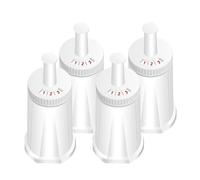 Ouxunus Lot de 4 filtres à eau de rechange compatibles avec Breville Sage Claro Swiss pour Oracle, Barista & Bambino - Comparé à la pièce #BES008WHT0NUC1 (première utilisation sans ajout de poudre de
