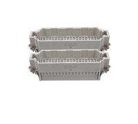 OUYNIEI Connecteur rectangulaire robuste HDC HDD 24 42 72 broches 16 A, fiche aviation étanche, connecteur mâle/femelle, de ligne supérieur(HDD-216-M)