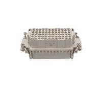 OUYNIEI Connecteur rectangulaire robuste HDC HDD 24 42 72 broches 16 A, fiche aviation étanche, connecteur mâle/femelle, de ligne supérieur(HDD-72-F)