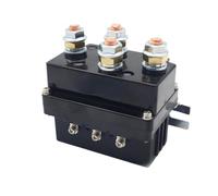 OUYNIEI Contacteur de télécommande for treuil 12 V 500 A, relais solénoïde commande 000 livres, double sans fil for voiture universelle(Type A)